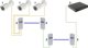 Camsat CDS-6IP-3POE Ασύρματο Access Point 5.8GHz για IP Κάμερες Full HD/4K, Πομποδέκτης Μετάδοσης Βίντεο
