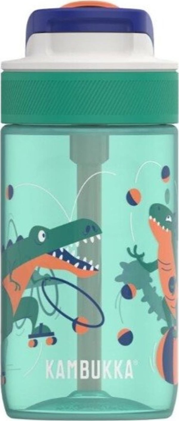 Kambukka Kambukka vaikiškas vandens buteliukas Lagoon 400ml Juggling Dino