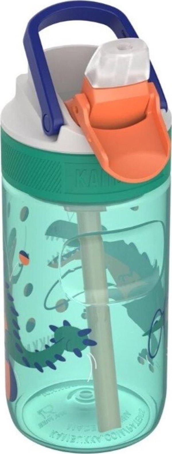 Kambukka Kambukka vaikiškas vandens buteliukas Lagoon 400ml Juggling Dino
