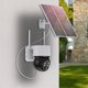 Κάμερα IP Choetech Κάμερα Choetech ASC006-WF ηλιακή έξυπνη PTZ WiFi με ηλιακό πάνελ 5W - λευκή