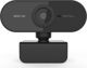 Powerton PWCAM2 Κάμερα Web 1080p Full HD με Μικρόφωνο, USB, Μαύρη