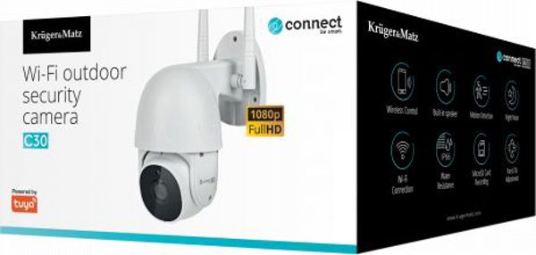 Κάμερα IP Kruger&Matz Κάμερα Wi-Fi εξωτερική Kruger&Matz Connect C30 Tuya