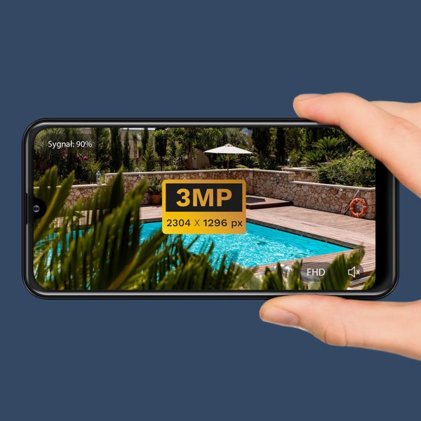 Εξωτερική κάμερα IP Kruger&Matz 4G Kruger&amp|Matz Connect C100 Solar
