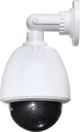 NoName Ψεύτικη Κάμερα Ασφαλείας Dummy Dome ASD-127/LED, Εξωτερικής Χρήσης με Φωτιζόμενο LED, Λευκό