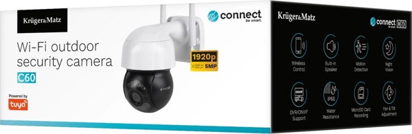 Κάμερα IP Kruger&Matz Wi-Fi εξωτερική Kruger&Matz Connect C60 Tuya