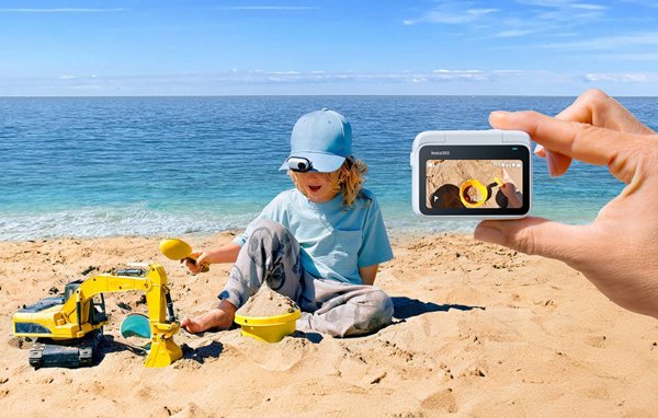 Κάμερα Insta360 Αθλητική κάμερα Insta360 GO 3S (64GB) Λευκή