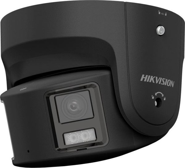 Κάμερα IP Hikvision Hikvision dome DS-2CD2387G2P-LSU/SL F4 (μαύρη, 8 MP, ColorVu)