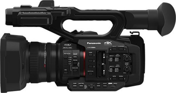 Ψηφιακή κάμερα Panasonic Panasonic HC-X2E (κάμερα 4K, 4K/10-bit, 1", zoom 20x, 24,5 mm, OIS, V-Log Man.Ring, SDI, Ethernet, EVF) 13223202 5025232929016
