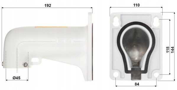 ΚΑΜΕΡΑ IP ΤΑΧΕΙΑΣ ΠΕΡΙΣΤΡΟΦΗΣ DS-2SE4C425MWG-E/26(F0)/PL TandemVu ColorVu - 4 Mpx 4.8 ... 120 mm Hikvision