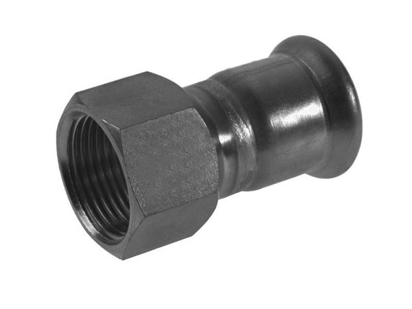 KAN-therm Σύνδεσμος Inox με Εσωτερικό Σπείρωμα 28mm x 5/4" - 6190492