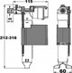 KAN-therm SANIT ΒΑΛΒΙΔΑ ΠΛΗΡΩΣΗΣ 1/2 ΠΛΑΣΤΙΚΟ ΑΚΡΟ