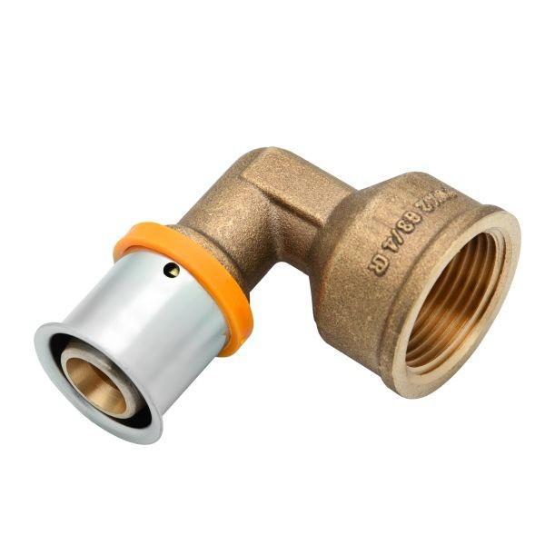 KAN-therm Κολάνο Press Με Δακτύλιο Συμπίεσης GW 26xG3/4" - K-082004