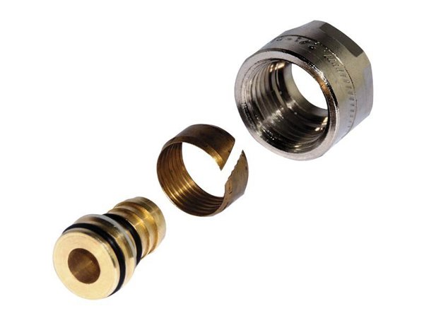 KAN-therm Σύνδεσμος PRESS για Σωλήνες 16mm x 1/2" - 9012.00N