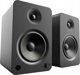 ΟΔΗΓΟΣ KANTO AUDIO 5.25" - ΕΝΕΡΓΑ ΗΧΕΙΑ ΜΕ BLUETOOTH® ΚΑΙ ΠΡΟΕΝΙΣΧΥΤΗ PHONO - ΜΑΤ ΜΑΥΡΟ (ΠΕΡΙΛΑΜΒΑΝΟΝΤΑΙ ΚΑΛΩΔΙΑ ΡΕΥΜΑΤΟΣ ΤΥΠΟΥ F & G)