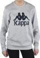 Kappa Kappa Sertum Junior Φούτερ 703797J-15-4101M γκρι