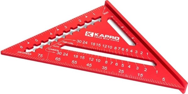 Τρίγωνο αλουμινίου Kapro 446 180 mm.