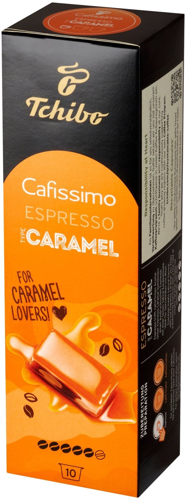 Κάψουλες Tchibo Cafissimo Espresso Καραμέλα 10 τεμάχια