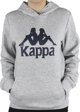 Kappa Kappa Taino Παιδικό Φούτερ με Κουκούλα 705322J-18M γκρι 128