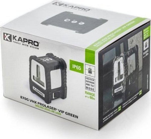 Kapro Λέιζερ. πράσινη ακτίνα "KAPRO" PROLASER