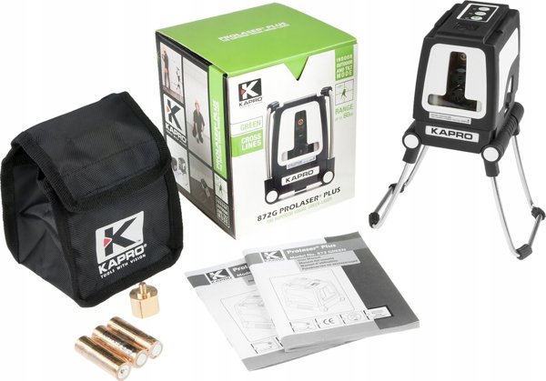 Kapro Λέιζερ μέτρησης πράσινου χρώματος "KAPRO" PROLASER PLUS