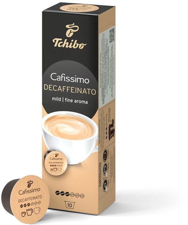 Κάψουλες Tchibo Cafissimo Decaffeinato Fine 10 τεμάχια