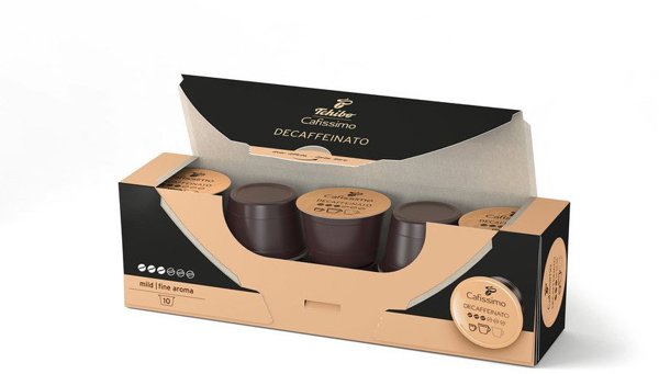 Κάψουλες Tchibo Cafissimo Decaffeinato Fine 10 τεμάχια