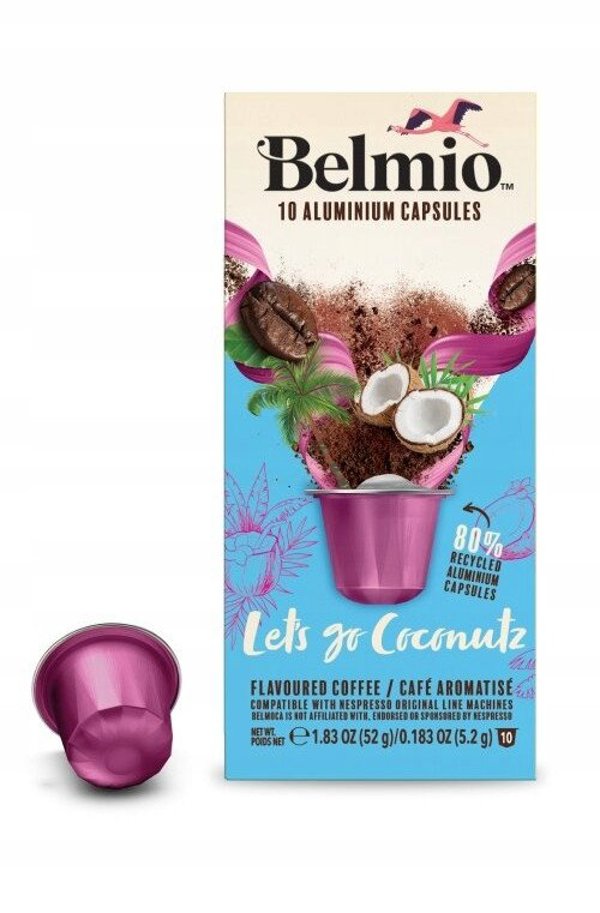 Κάψουλες Nespresso Belmio Let's go Coconutz 10 τεμ.