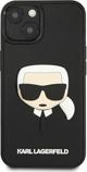 Σκληρή θήκη 3D Rubber Karl`s Head για iPhone 13 mini 5,4" μαύρο