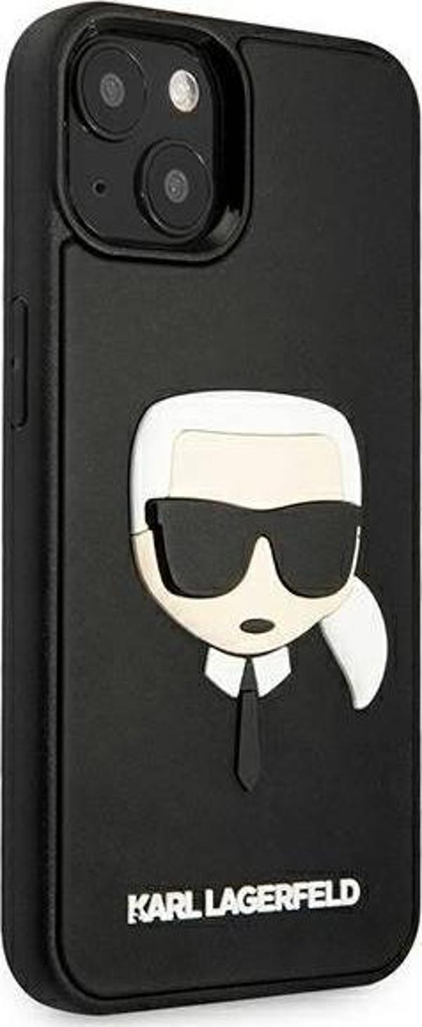 Σκληρή θήκη 3D Rubber Karl`s Head για iPhone 13 mini 5,4" μαύρο