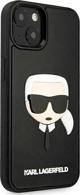 Σκληρή θήκη 3D Rubber Karl`s Head για iPhone 13 mini 5,4" μαύρο