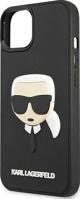 Σκληρή θήκη 3D Rubber Karl`s Head για iPhone 13 mini 5,4" μαύρο
