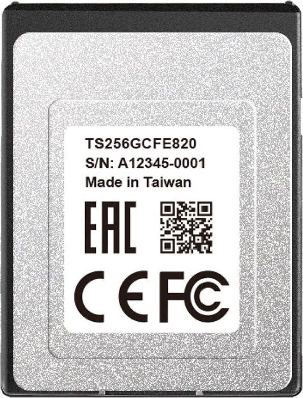 Κάρτα Transcend CFexpress 820 CFexpress 256 GB (TS256GCFE820)