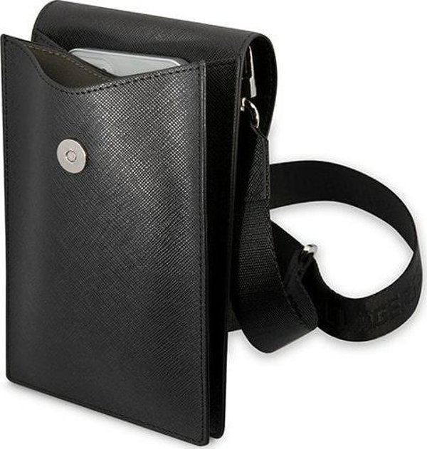 Karl Lagerfeld Karl Lagerfeld Ikonik Karl Chain Wallet Phone Bag - Torba na smartfona i akcesoria (czarny)
