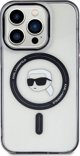 Διαφανής σκληρή θήκη Karl Lagerfeld KLHMP15XHKHNOTK iPhone 15 Pro Max 6.7" IML Karl`s Head MagSafe