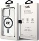 Διαφανής σκληρή θήκη Karl Lagerfeld KLHMP15XHKHNOTK iPhone 15 Pro Max 6.7" IML Karl`s Head MagSafe
