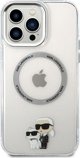 Karl Lagerfeld case for iPhone 13 Pro Max 6,7" KLHMP13XHNKCIT transparent hardcase Magsafe IML NFT Karl & Choupette 3666339126353
