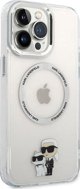 Karl Lagerfeld case for iPhone 13 Pro Max 6,7" KLHMP13XHNKCIT transparent hardcase Magsafe IML NFT Karl & Choupette 3666339126353