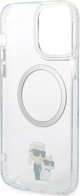 Karl Lagerfeld case for iPhone 13 Pro Max 6,7" KLHMP13XHNKCIT transparent hardcase Magsafe IML NFT Karl & Choupette 3666339126353