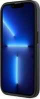 Karl Lagerfeld Karl Lagerfeld KLHCP13LPQDSMGK iPhone 13 Pro / 13 6.1" μαύρη σκληρή θήκη Διαγώνιο Καπιτονέ Script