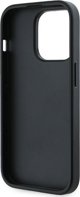 Karl Lagerfeld Karl Lagerfeld KLHCP13LPQDSMGK iPhone 13 Pro / 13 6.1" μαύρη σκληρή θήκη Διαγώνιο Καπιτονέ Script