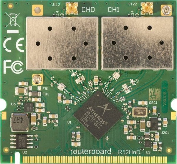 Κάρτα δικτύου MikroTik Mikrotik R52HND κάρτα δικτύου Εσωτερικό WLAN