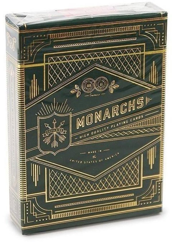 Karty Monarchs Green BICYCLE