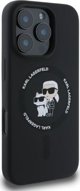 Karl Lagerfeld Karl Lagerfeld KLHMP16XSCMKCRHK iPhone 16 Pro Max 6.9" czarny/black hardcase Silicone KC Heads Ring MagSafe