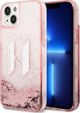 Karl Lagerfeld Karl Lagerfeld KLHCP14MLBKLCP Θήκη για iPhone 14 Plus 6,7" Ροζ/Πink Hardcase Liquid Glitter Big KL NoSize