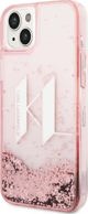 Karl Lagerfeld Karl Lagerfeld KLHCP14MLBKLCP Θήκη για iPhone 14 Plus 6,7" Ροζ/Πink Hardcase Liquid Glitter Big KL NoSize