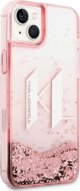 Karl Lagerfeld Karl Lagerfeld KLHCP14MLBKLCP Θήκη για iPhone 14 Plus 6,7" Ροζ/Πink Hardcase Liquid Glitter Big KL NoSize