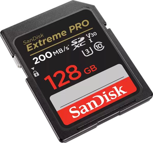 Κάρτα Μνήμης SanDisk Extreme PRO SDXC 128GB, Class 10, UHS-I, V30, 140MB/s (SDSDXXD-128G-GN4IN)