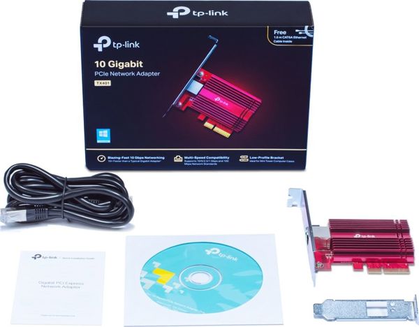 TP-Link TX401 Κάρτα Δικτύου 10 Gigabit PCI Express Network Adapter