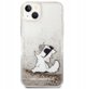 Karl Lagerfeld Hard Cover Choupette Eat Transparent, for iPhone 14 Plus, KLHCP14MGCFD