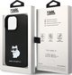 Σκληρή θήκη Karl Lagerfeld Karl Lagerfeld KLHCP13LSMHCNPK iPhone 13 Pro / 13 6.1" μαύρη σιλικόνης C Metal Pin